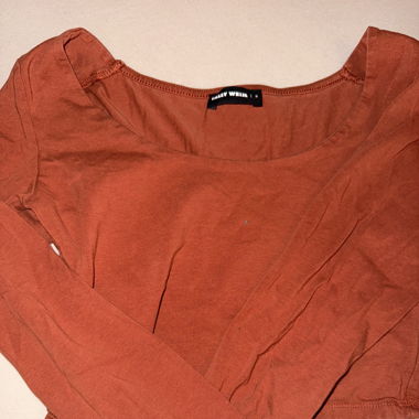 Crop top langarm