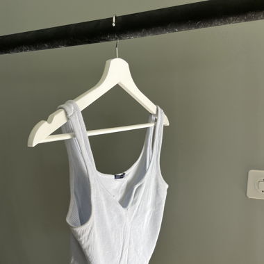 Babyblaues Top