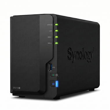 Synology NAS mit 2x WD Red Plus 4TB und 8GB DDR3