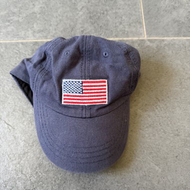 Berretto da baseball per bambini con bandiera USA