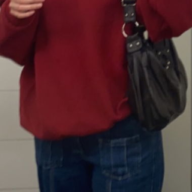 Bordeaux Oversized Sweatshirt