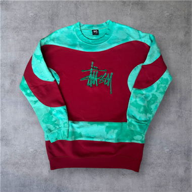 PULLOVER STÜSSY REWORK TAGLIA XL