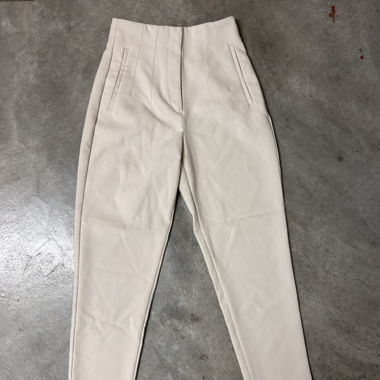 Stoffhose weiss
