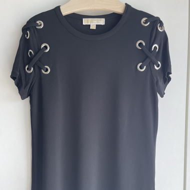Schwarzes Michael-Kors-T-Shirt