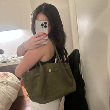 Grand sac en daim