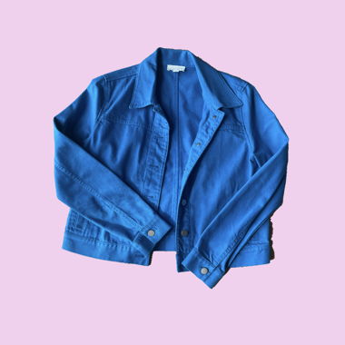 COS blue jacket