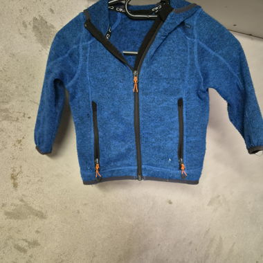 Blaue CMP Fleecejacke