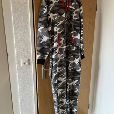 Onesie pyjama camouflage