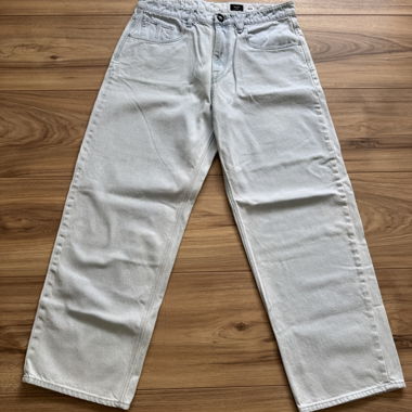 Volcom Billow Loose Jeans hellgrau W33