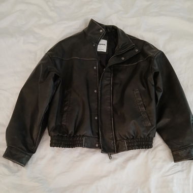 Leather jacket