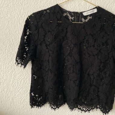 YVI & OAK Spitzen-Shirt