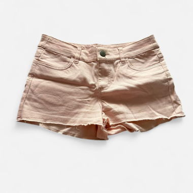 Hellrosa Jeans-Shorts