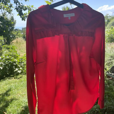 Red Sandro Blouse 38