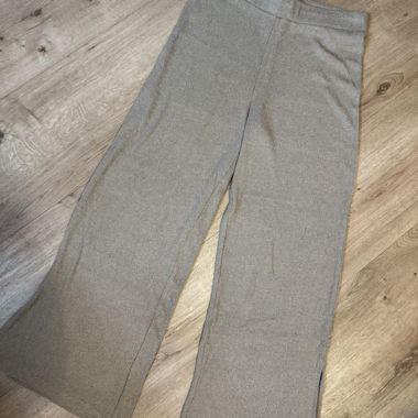 H&M Strickhose Beige in Grösse M