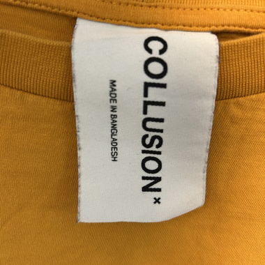 T-shirt jaune COLLUSION