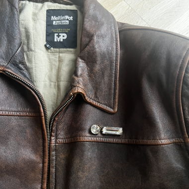 Vintage leather jacket