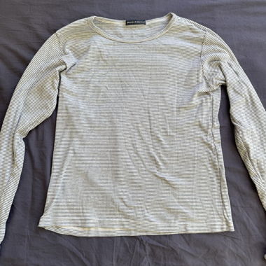 Haut manches longues à rayures Brandy Melville
