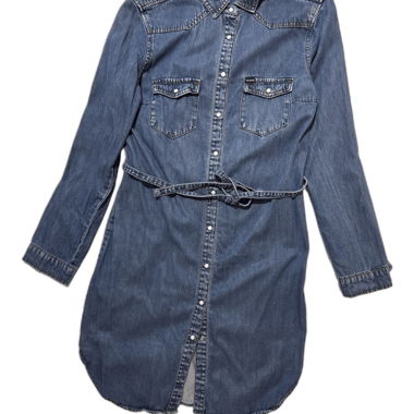 Denim Shirt Dress