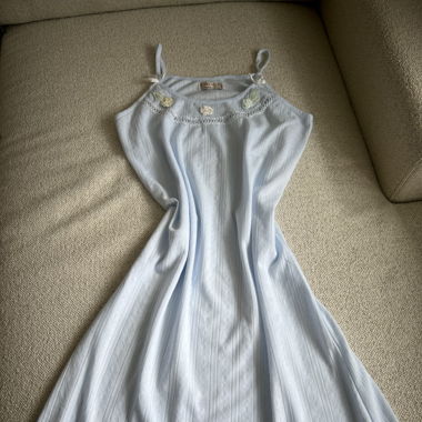 Vintage dress light blue 