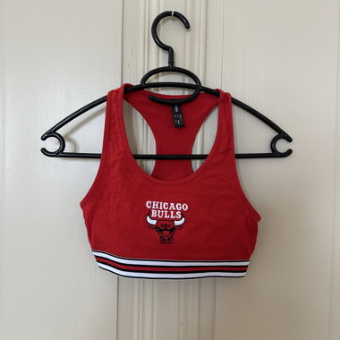 Chicago Bulls bralette rouge