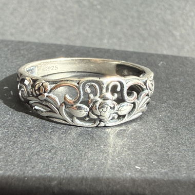 Bague en argent 925, taille 59