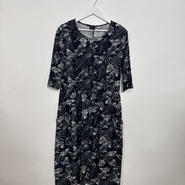 Leaf Print Dress