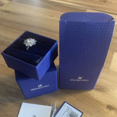 Swarovski Ring rose gr. 55