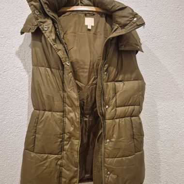 Doudoune sans manches H&M matelassée avec capuche