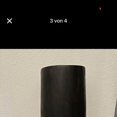 Vase aus Bambus 