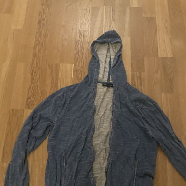 Blaue Jacke 