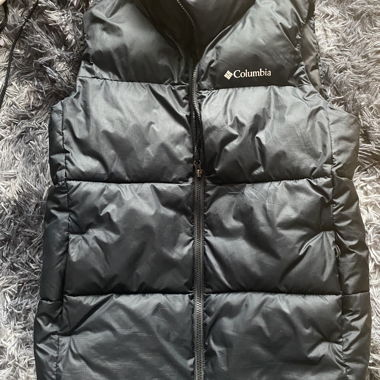 Doudoune/Veste sans manches Columbia gris/noir Taille S