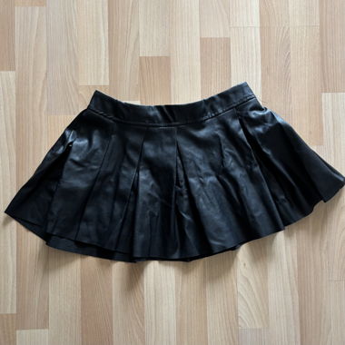 Black Pleated Skirt