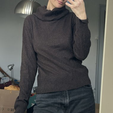 Pullover mit Rollkragen
