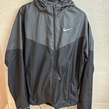 Giacca da running Nike nera XL