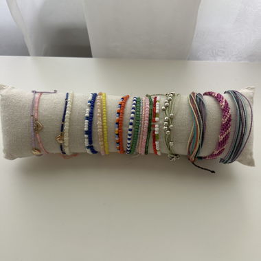 Set di braccialetti di perle, 22 pezzi