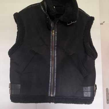 Gilet noir doublé 