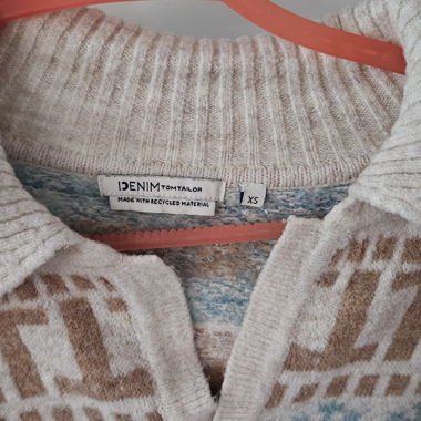 Maglione in maglia a fantasia