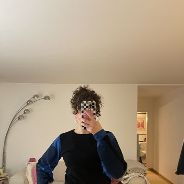 Jaquard knitted sweater