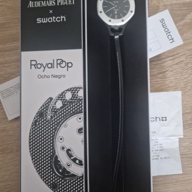 Swatch x Audemars Piguet AP Royal Pop Ocho Negro