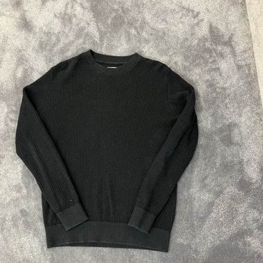 Maglione in maglia nero