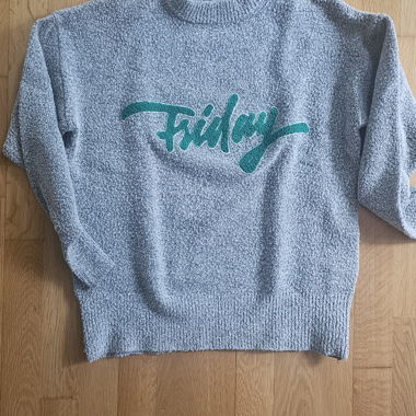 Pullover grigio "Friday"