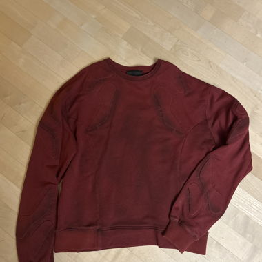 Heliot Emil Sweatshirt mit Strukturdetails