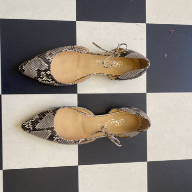Ballerine con motivo serpente