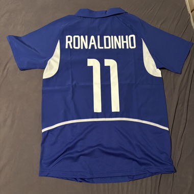 Brazil Ronaldinho Trikot WM 2002 Gr. M