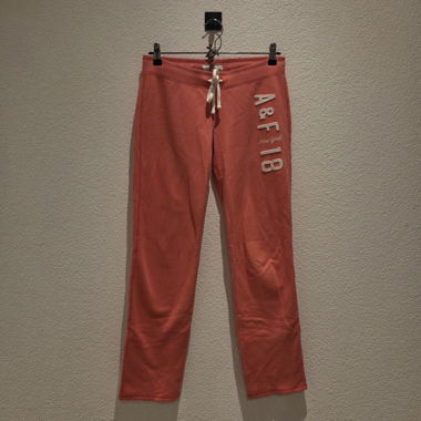 Sweatpants Pink Abercrombie & Fitch