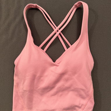 pinkes Sporttop