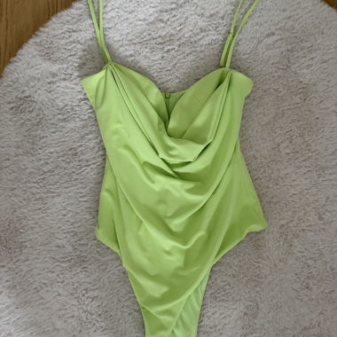 Lemon Green Bodysuit