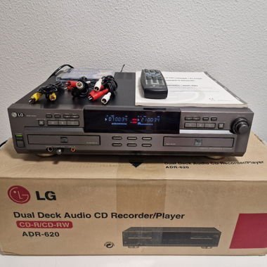 LG  ADR620 Audio CD Recorder  OVP REVIDIERT