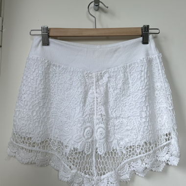 Short blanc 