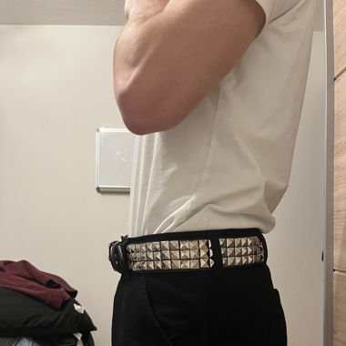 Studded, emo, goth Gürtel